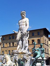Kurzinfo Florenz Ansicht Reiseführer  Attraktionen am Piazza della Signoria
