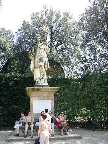 Statue am Palazzo Pitti - Toskana (Florenz)