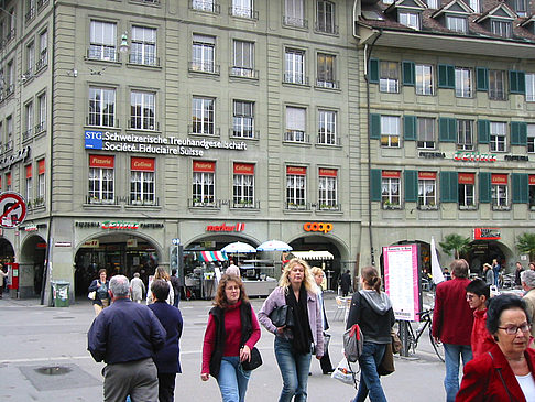 Straße der Berner Altstadt - Bern (Bern)