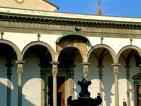 Piazza Santissima Annunziata  Ansicht von Citysam  von Florenz 