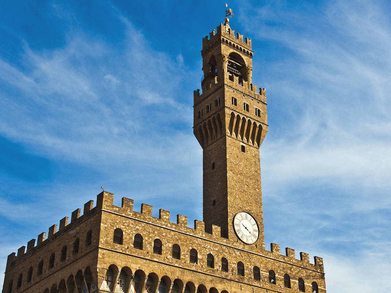 Palazzo Vecchio Bildansicht Attraktion  